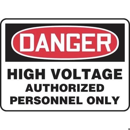 Accuform OSHA DANGER SAFETY SIGN HIGH FRMELC138VS FRMELC138VS